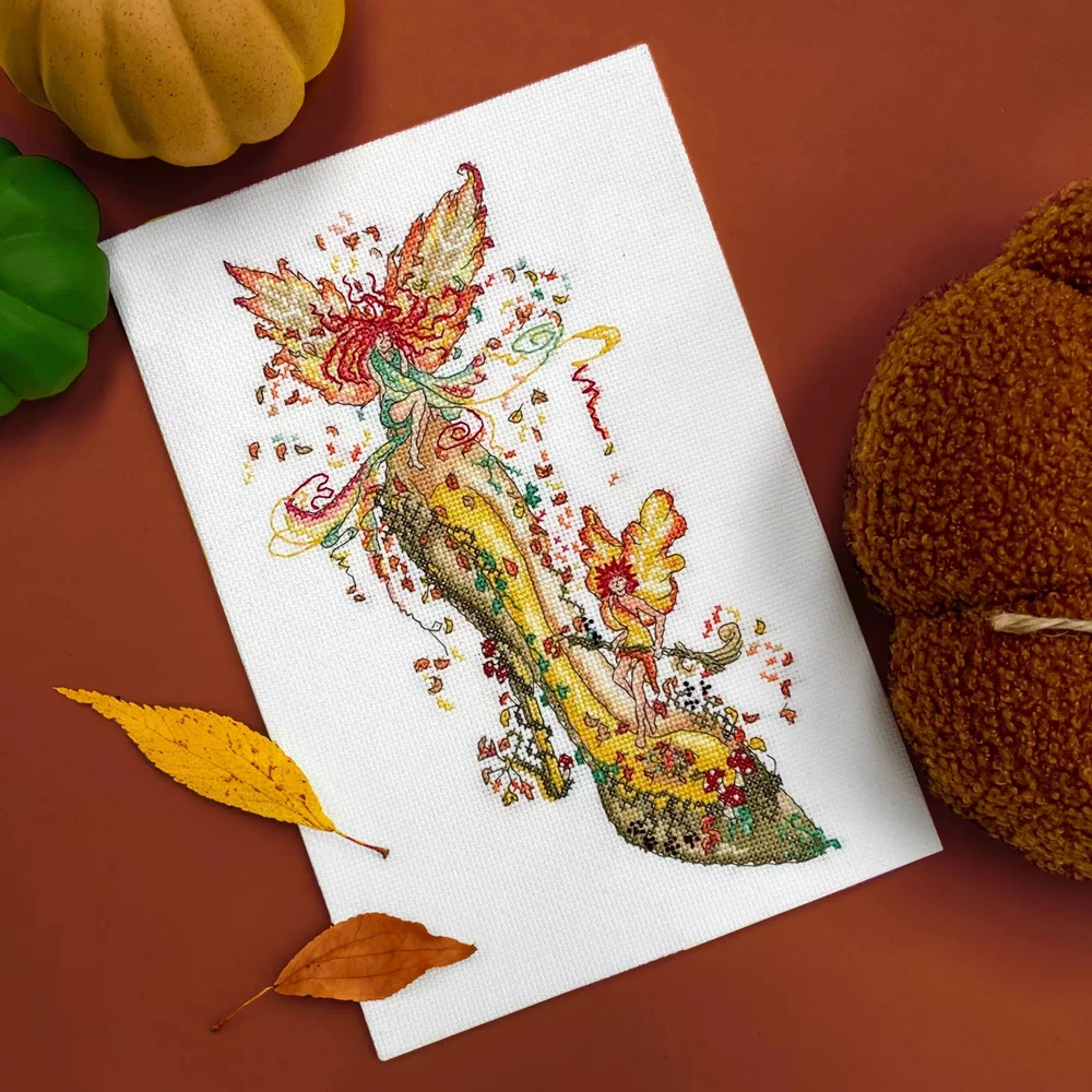 Bothy Threads Cross stitch kit "Autumn Fall" XSK20 19x30 cm