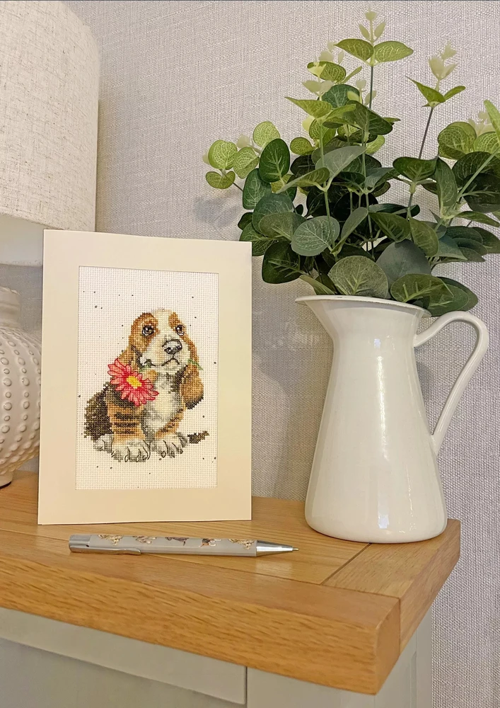 Bothy Threads Cross stitch kit "Greeting Card - Especially For You" XGC56-TP 10x16 cm