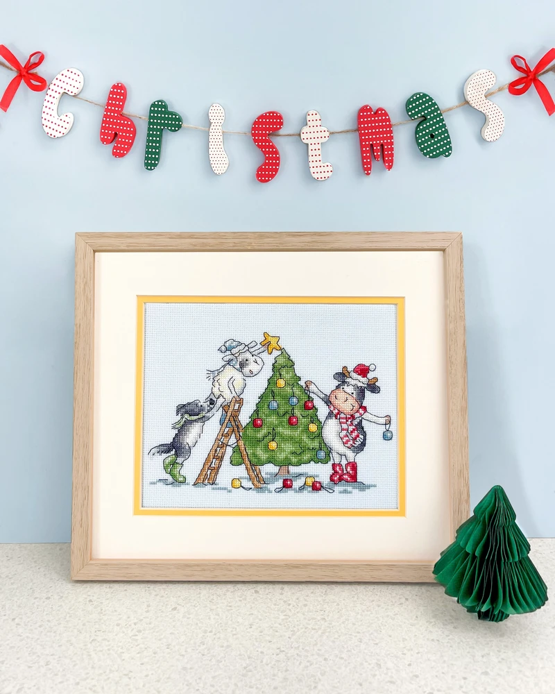 Bothy Threads Cross stitch kit "Reach For The Star" XKG22 21x14 cm