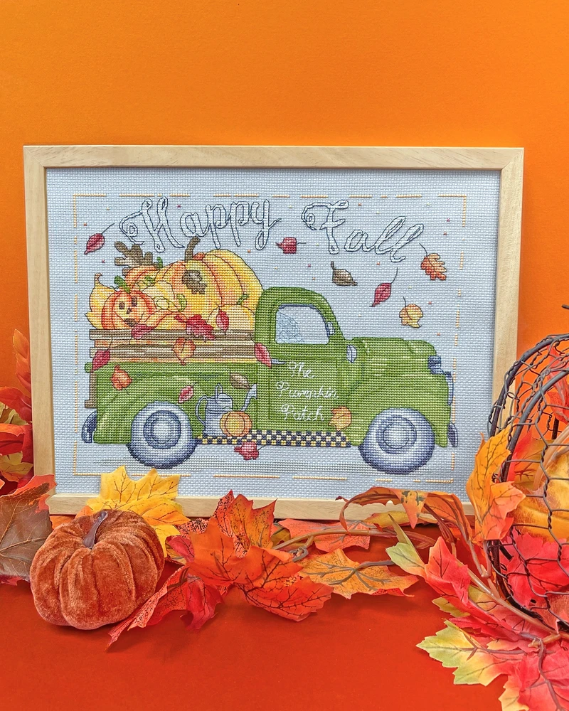 Bothy Threads Cross stitch kit "The Pumpkin Patch" XKTB20 28x20 cm