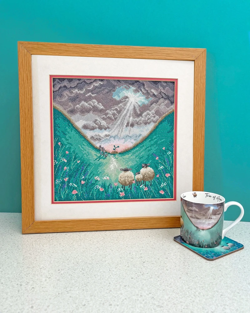 Bothy Threads Cross stitch kit "Tree Of" HOpe" XLP19 26x26 cm