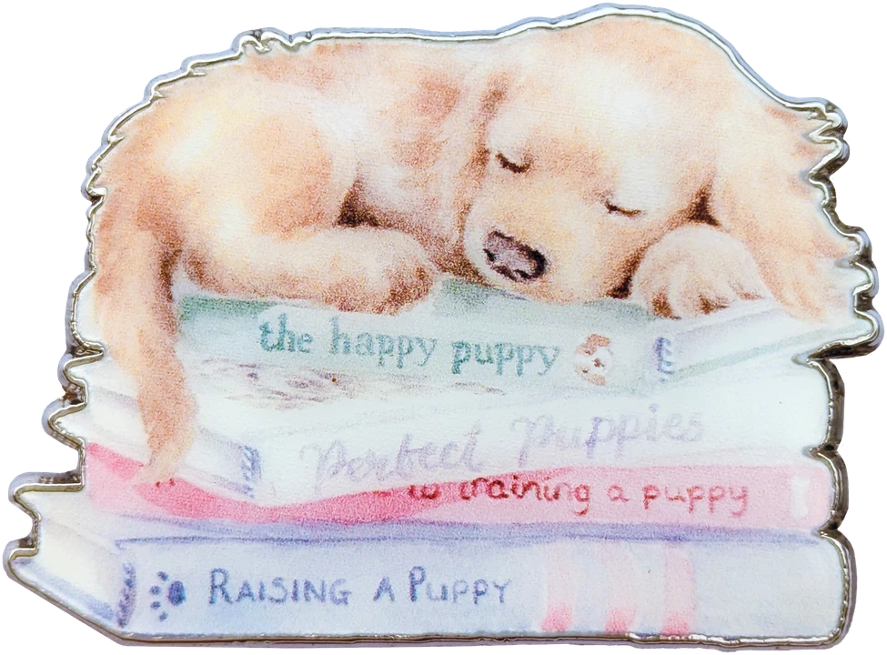 Bothy Threads Needle Minder "A Pup's Life" XA70 3.8x3 cm