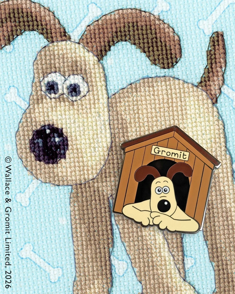 Bothy Threads Needle Minder "Alright, Pooch!" XA76 4x4 cm