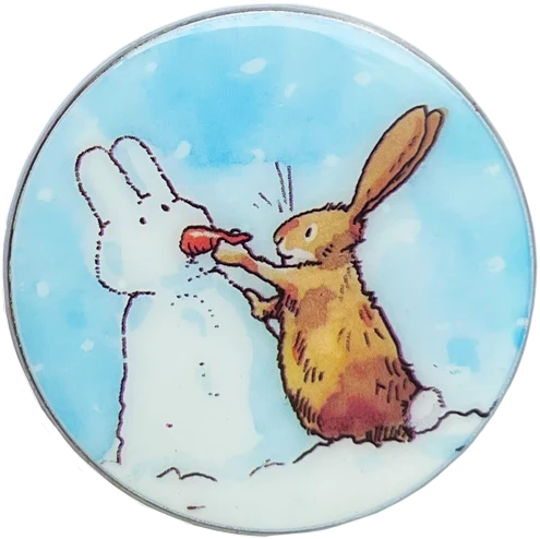 Bothy Threads Needle Minder "Carrot Nose" XA31 3.5x3.5 cm