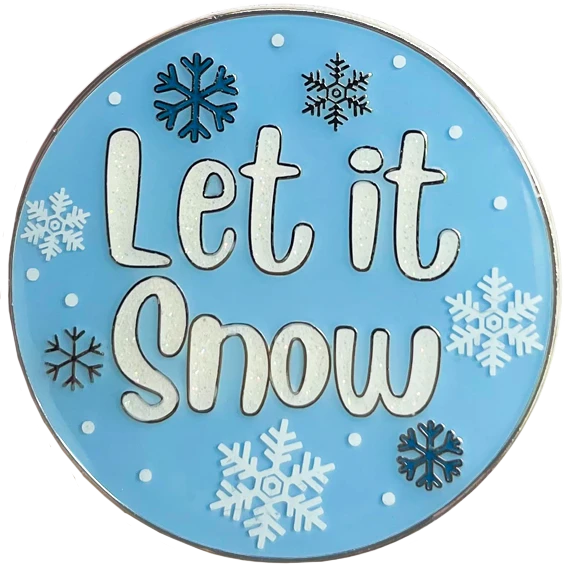 Bothy Threads Needle Minder "Let It Snow" XA30 4x4 cm