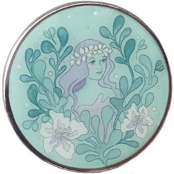 Bothy Threads Needle Minder "Mermaid Kisses" XA34 3x3 cm