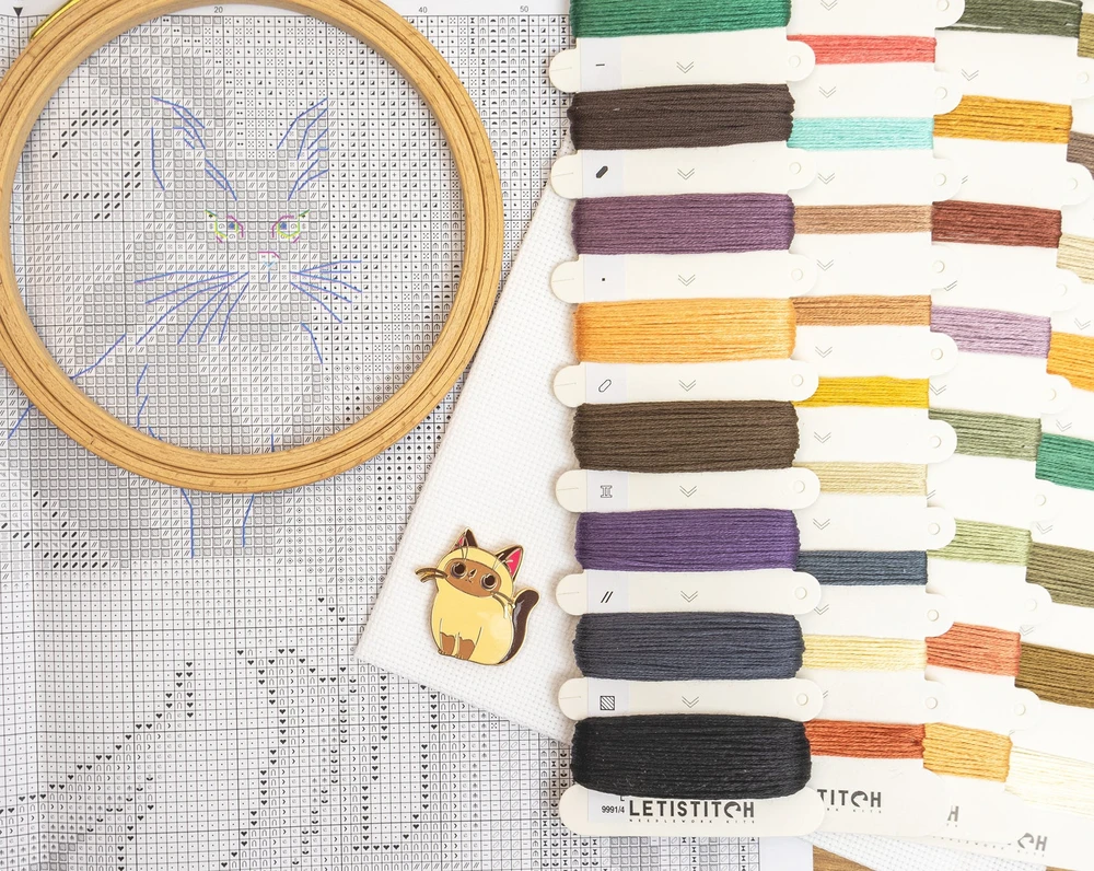 Letistitch Ristinukai rinkinys "Pažįstamas mėgstamiausias" 23 × 29 cm SLETIL9991