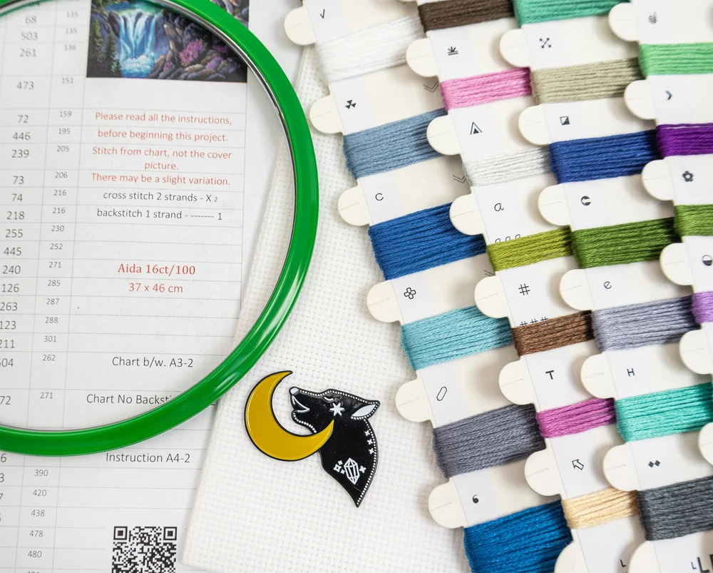 Letistitch Siuvinėjimo kryželiu rinkinys "Laukinės dvasios" 23 x 32 cm SLETIL9995