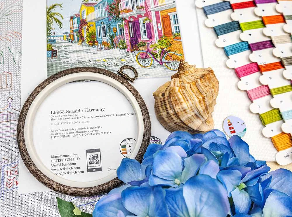 Letistitch Siuvinėjimo rinkinys "Jūros harmonija" 29x23 cm SLETIL9963