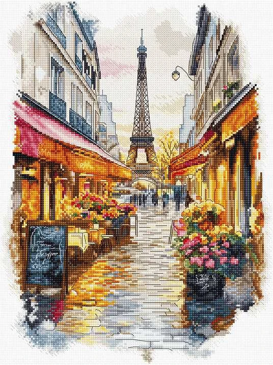 Letistitch Kryželiu siuvinėjimo rinkinys "Paris" 23x31 cm SLETIL9929