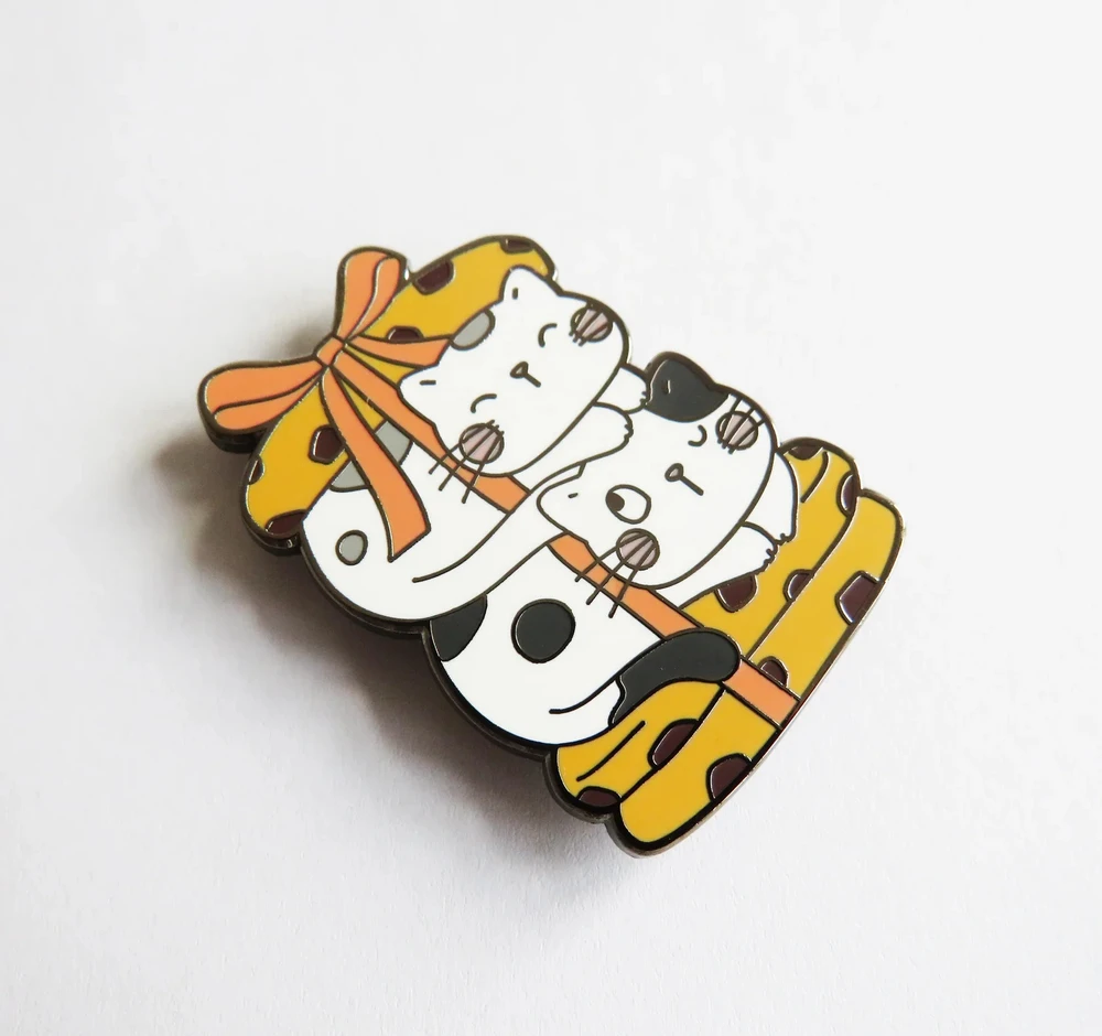 Letistitch Magnetinis adatų laikiklis siuvinėjimui „Meowy Xmas“, 40 mm