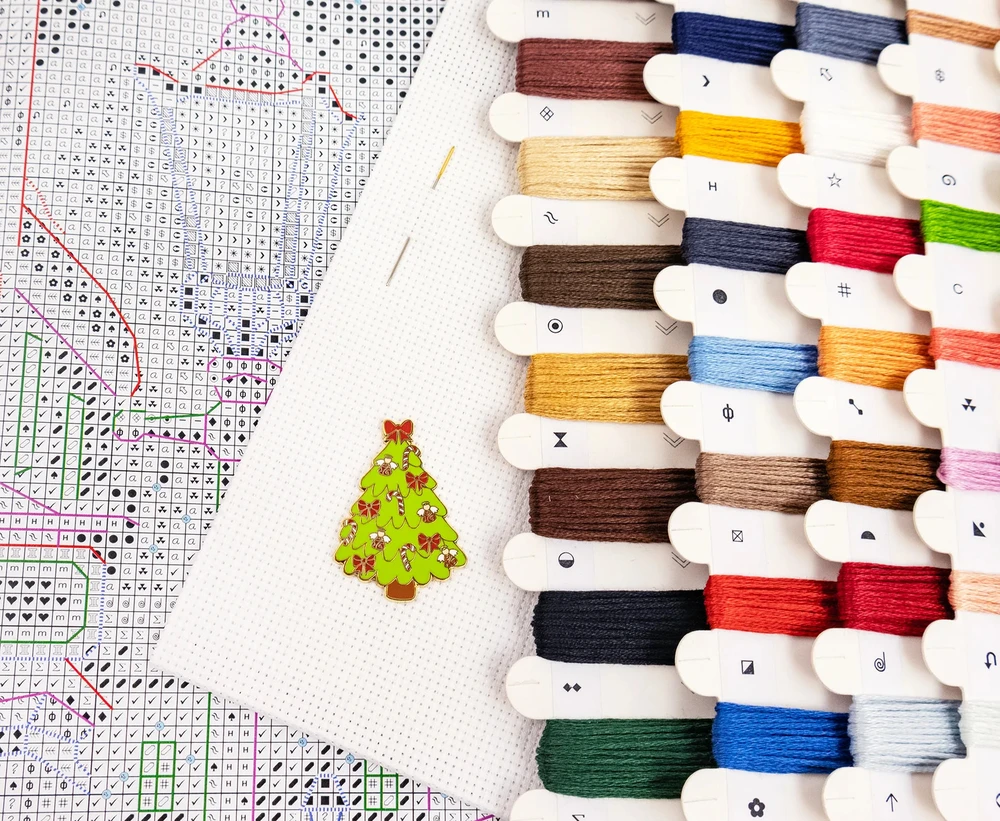 Letistitch Siuvinėjimo rinkinys "Kalėdinė magija" 40x29 cm L10-007
