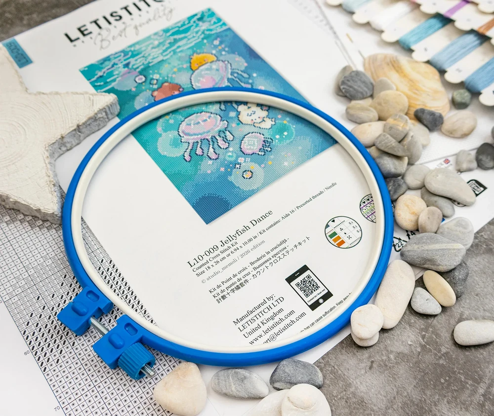 Letistitch Ristinimosi rinkinys "Medūzos šokis" 18x26 cm LI10-009