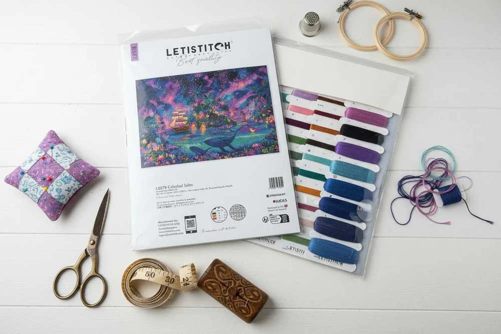 Letistitch Siuvinėjimo kryželiu rinkinys "Dangiškos salos" 43 x 31 cm SLETIL9978
