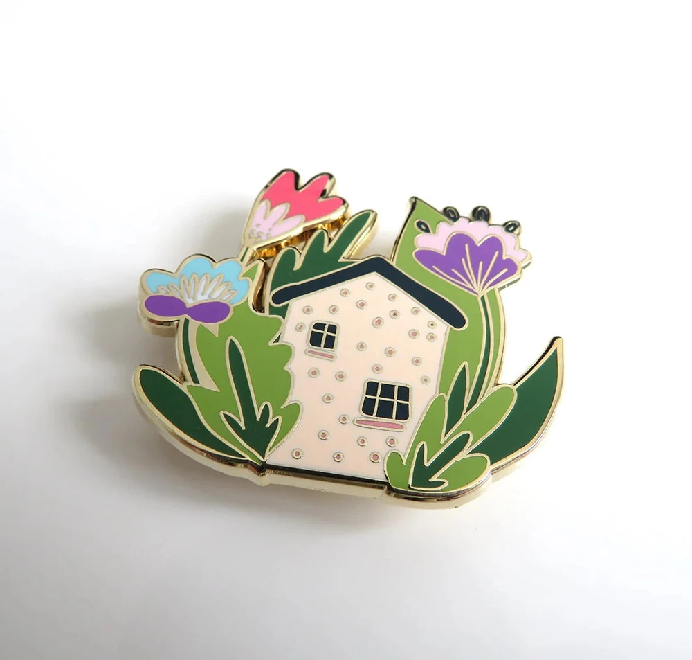 Letistitch Magnetinis adatų laikiklis siuvinėjimui „Summer Cottage“, 40 mm