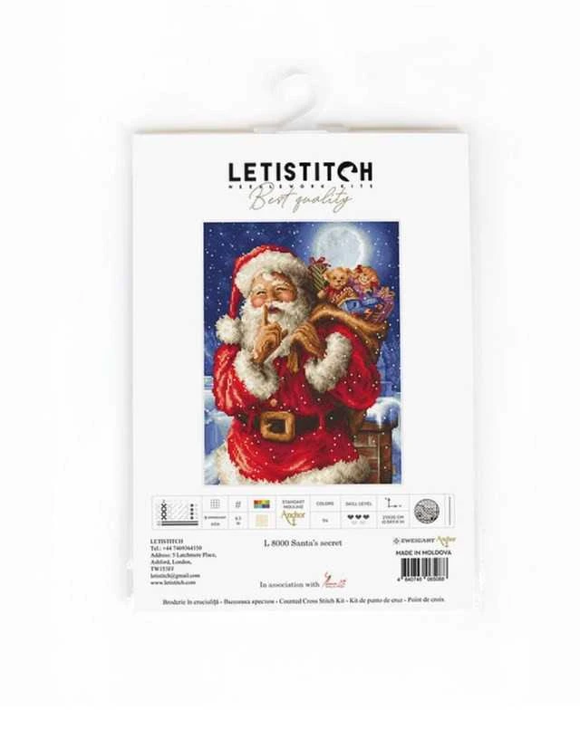 LetiStitch luca S Santa’s paslaptis SLETIL8000
