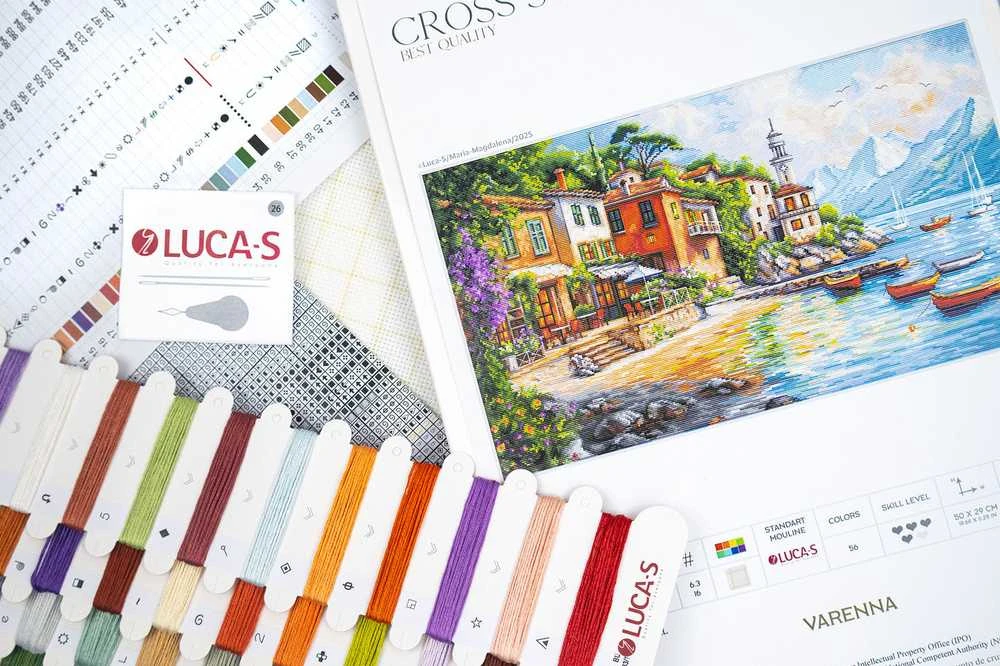 luca S Kryželiu siuvinėjimo rinkinys "Varena" 50x29cm SBU5083