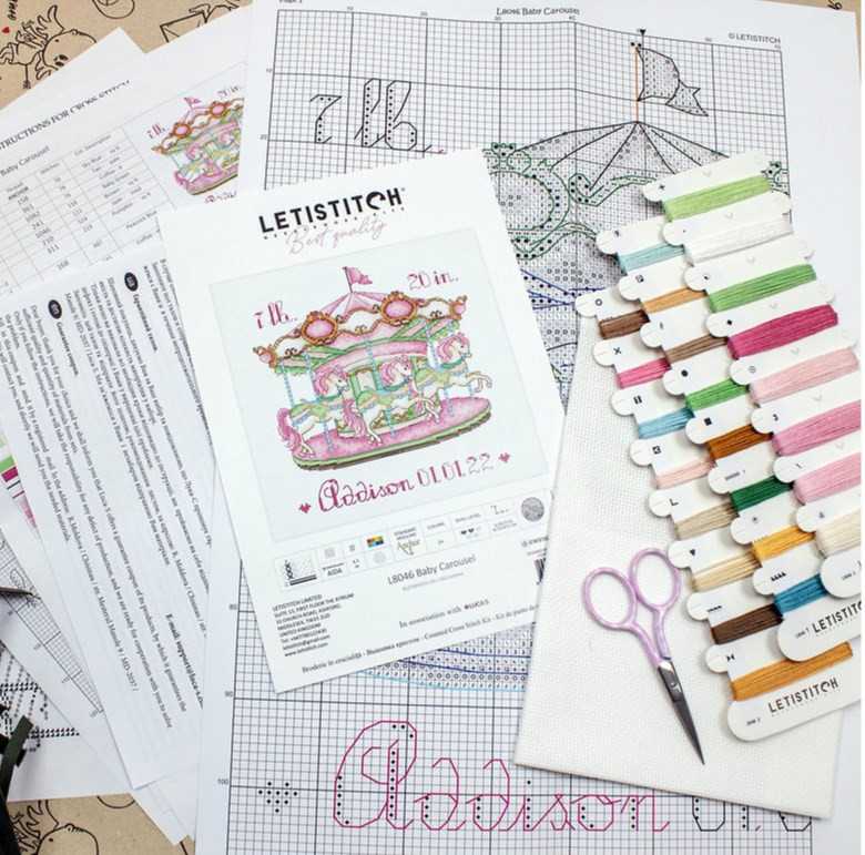 LetiStitch luca S Baby Karuselė SLETIL8046