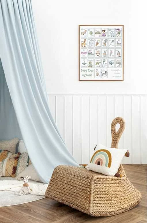 LetiStitch luca S Žaislai kūdikiams Abėcėlė 38x33cm SLETIL8063