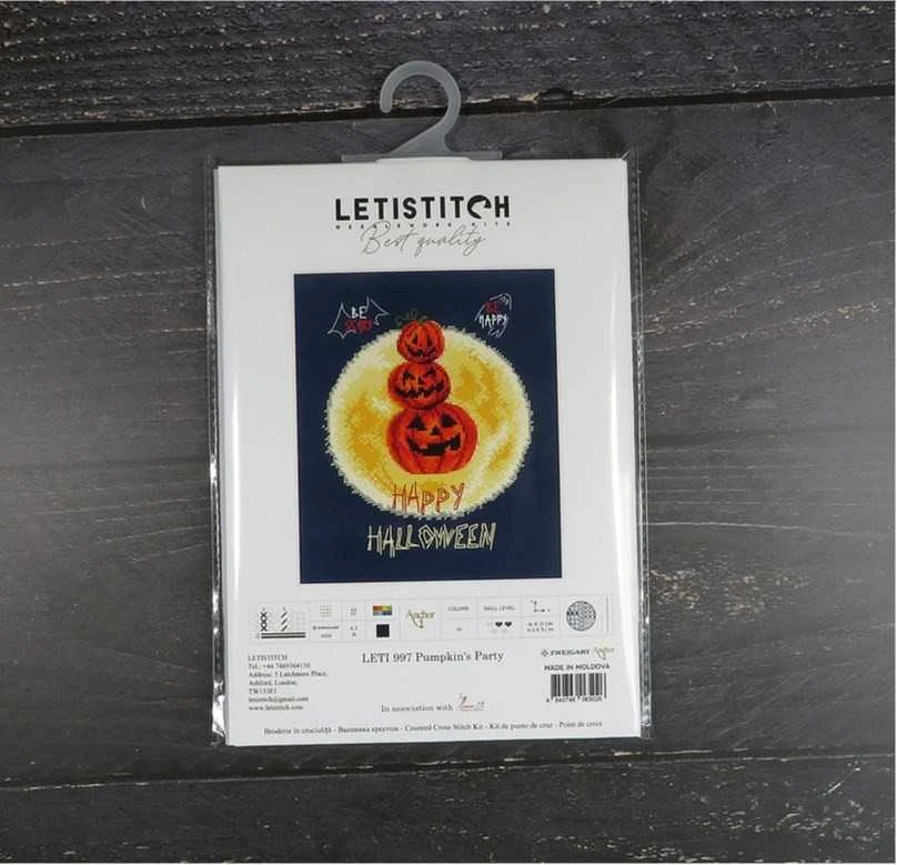 LetiStitch luca S Moliūgo vakarėlis SLETI997