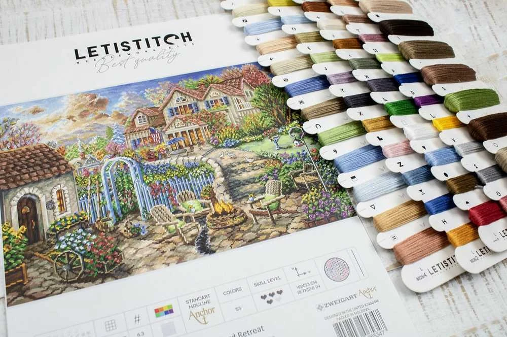 LetiStitch luca S SALE Backyard Retreat SLETIL8026 (D)