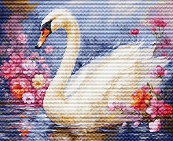 luca S Kryželiu siuvinėjimo rinkinys Lovey 35x29 cm SBU5110