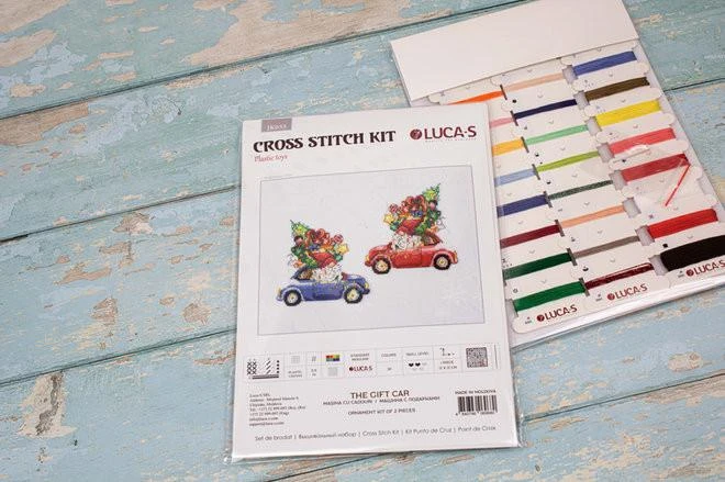 Luca S The Gift Car rinkinys su siūlų pavyzdžiais