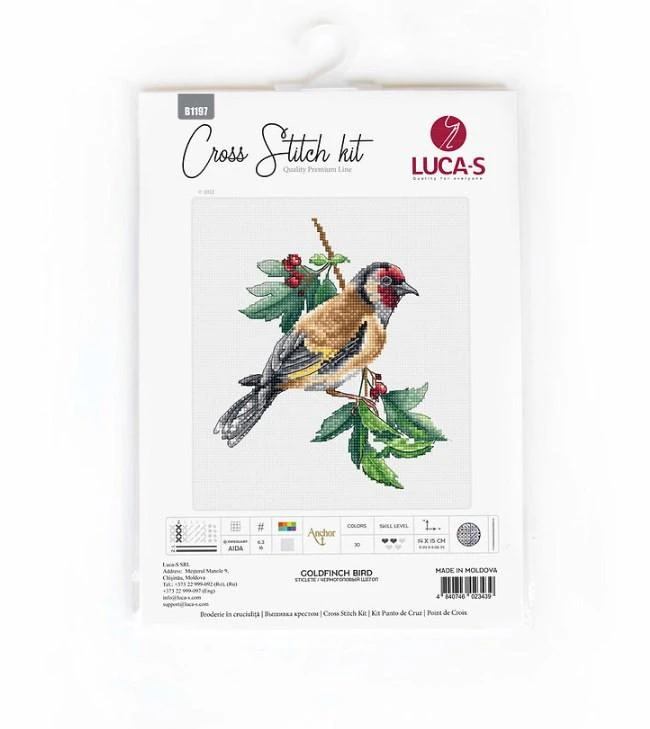 luca S Goldfinch bird SB1197
