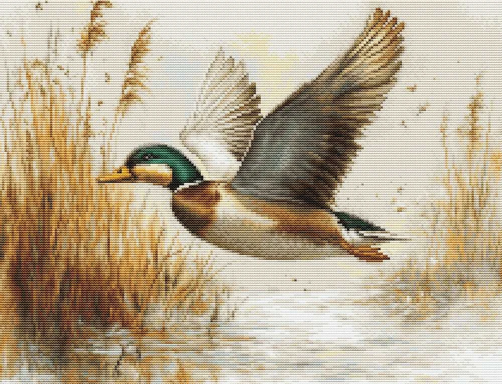 luca S Petit Point rinkinys "Auksinis Skrydis" 21 x 16 cm SG730