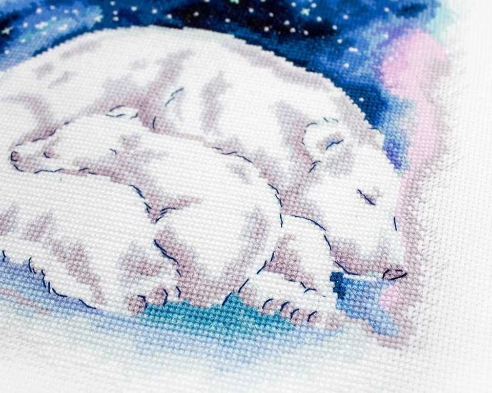 LetiStitch luca S Siuvinėtas kryželiu rinkinys „Mama's Love“ 21x24cm SLETIL8816