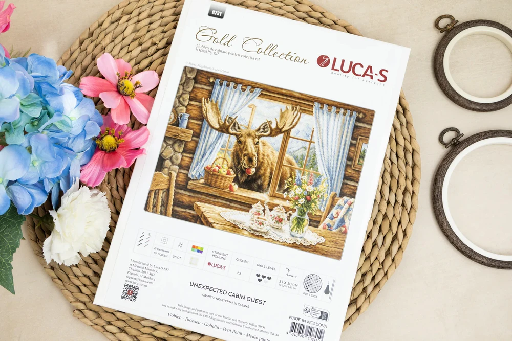 luca S Rinkinys "Netikėtas svečias namelyje" 27x20 cm SG731