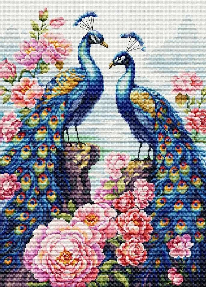 luca S Siuvinėjimo rinkinys „Harmonija tarp mūsų“ 25 x 35 cm SBU5104
