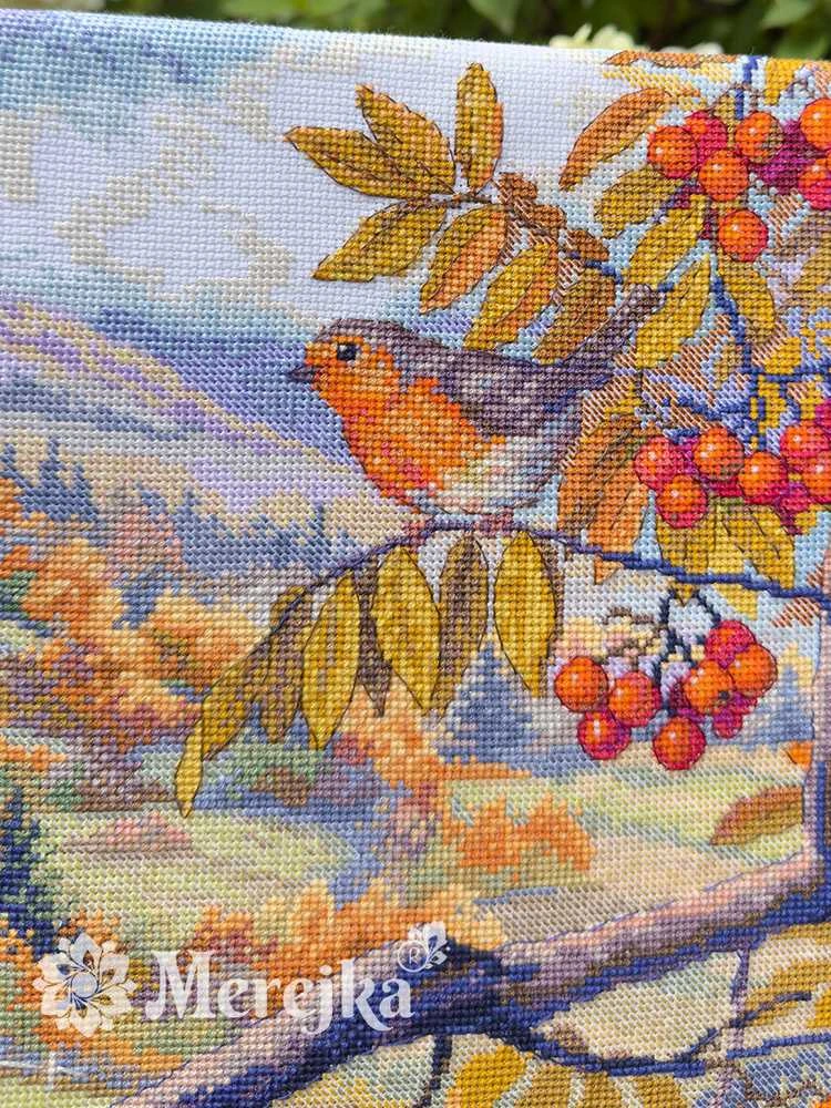 Merejka Kryželio rinkinys "Aukso raižyti kalnai" 31x40 cm SK274