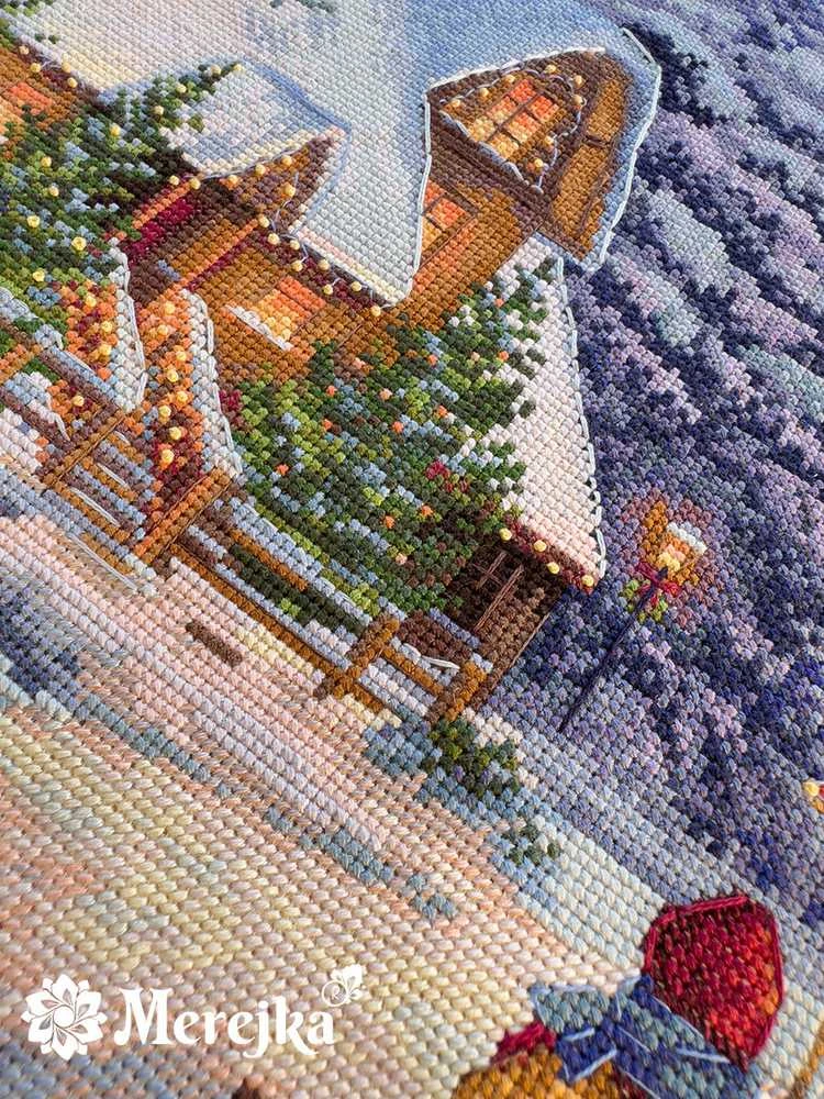 Merejka Siuvinėjimo kryželiu rinkinys "Carol of the Bells" 30x41 cm SK289