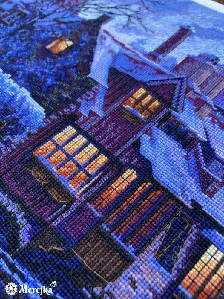 Merejka Kryželiu siuvinėjimo rinkinys „Šiaurės Venecija“ 57,5x28 SK211