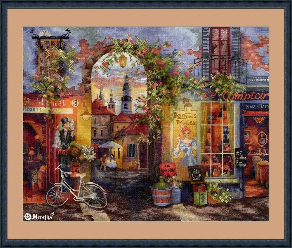 Merejka Prancūziška kavinė 31x39 SK227