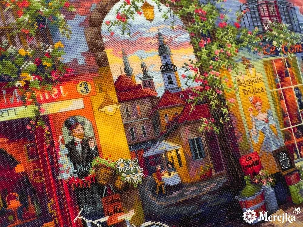 Merejka Prancūziška kavinė 31x39 SK227
