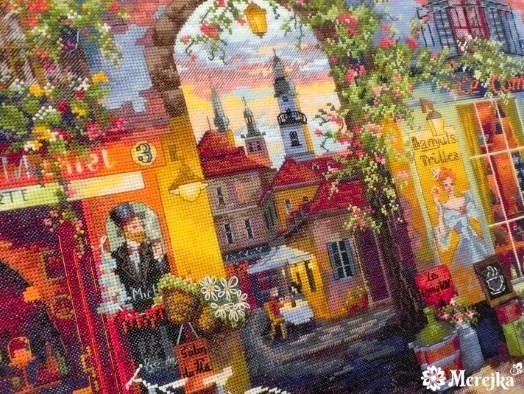 Merejka Prancūziška kavinė 31x39 SK227