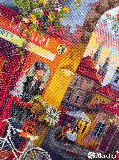 Merejka Prancūziška kavinė 31x39 SK227