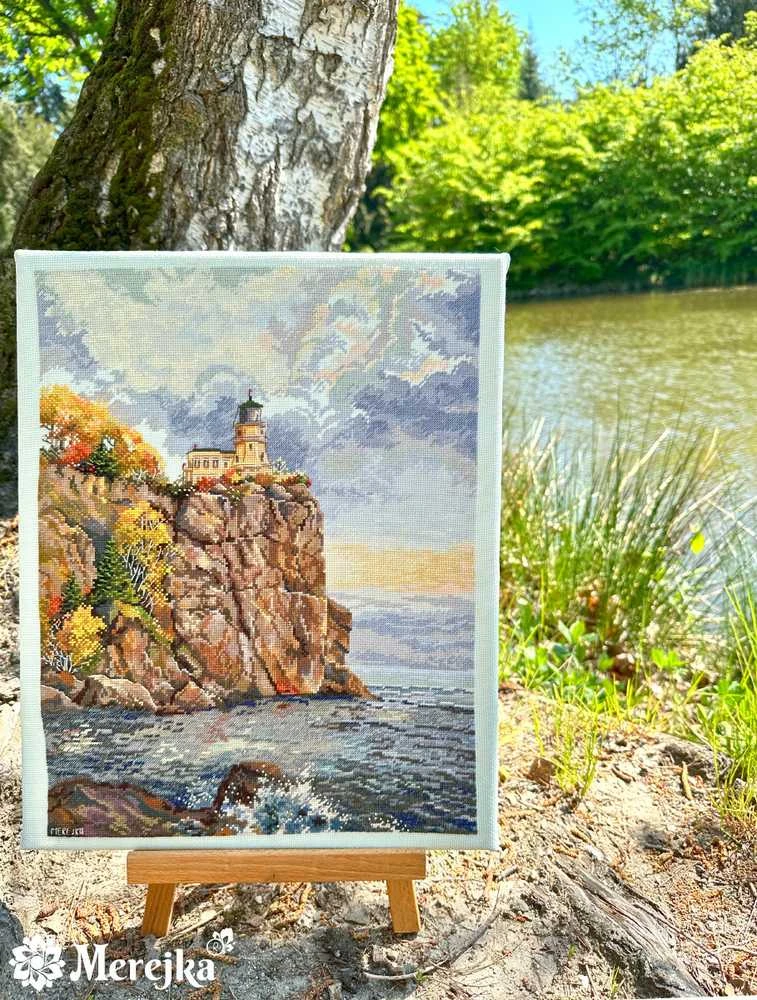 Merejka Split Rock Lighthouse 39x30 SK231