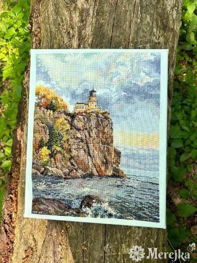 Merejka Split Rock Lighthouse 39x30 SK231