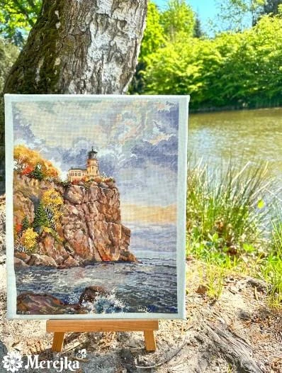 Merejka Split Rock Lighthouse 39x30 SK231