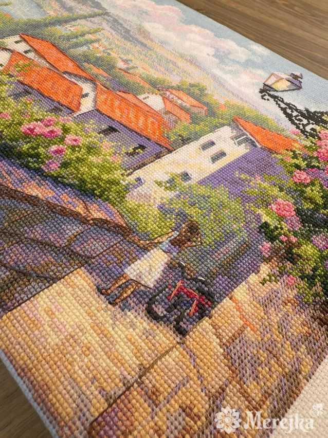 Merejka Siuvinėjimo kryželiu rinkinys "Vasaros šnabždesiai" 43,5x25 cm SK276