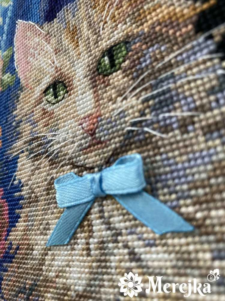 Merejka Kryželiu siuvinėjimo rinkinys "Rosie" 22,5x30 cm SK236