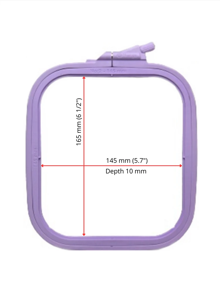 Nurge Pazarlama Nurge Kvadratiniai (Stačiakampiai) Plastikiniai Lankeliai 14.5*16.5 cm (alyvinė) 170-12LI