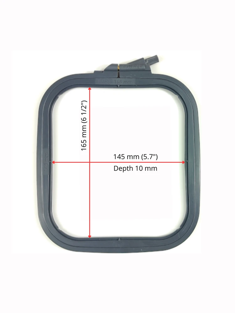 Nurge Pazarlama Nurge kvadratiniai (stačiakampiai) plastikiniai rėmeliai 14.5*16.5 cm (pilki) 170-12GREY