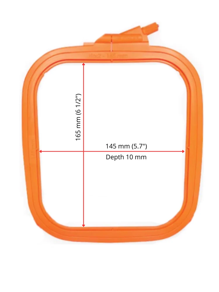 Nurge Pazarlama Nurge Kvadratiniai (Stačiakampiai) Plastikiniai Lankeliai 14.5*16.5 cm (oranžiniai) 170-12OR