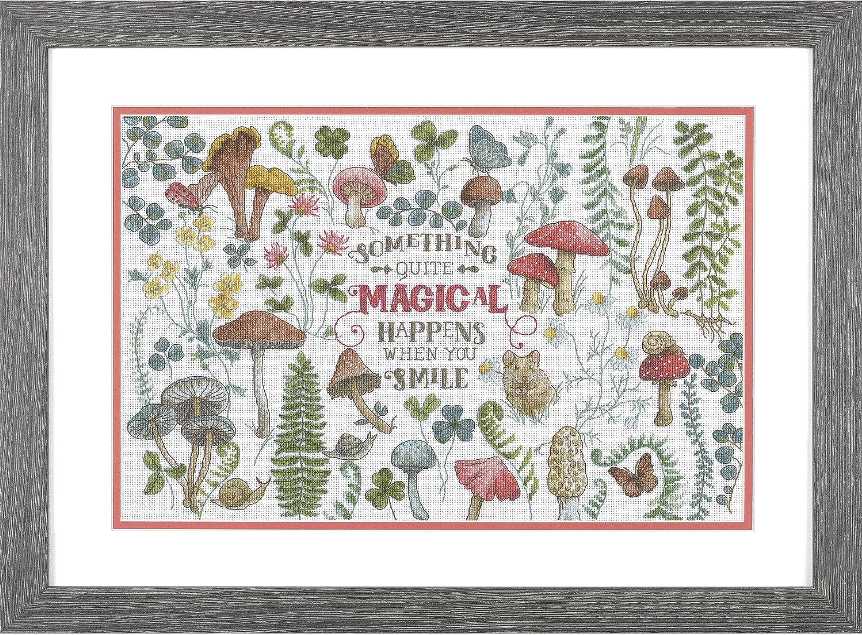 Dimensions Simplicity Creative Corp Kryželiu siuvinėjimo rinkinys "Woodland Magic" D70-35430