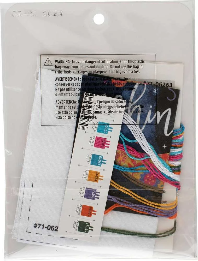 Dimensions Simplicity Creative Corp Kryželiu siuvinėjimo rinkinys Žvaigždžių spindesys D71-06263