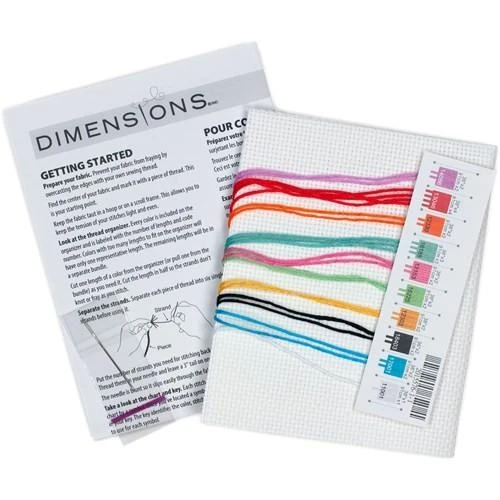 DIMENSIONS Simplicity Creative Corp Sekite savo vaivorykšte D70-65213